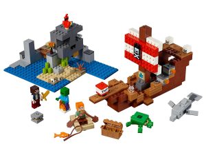 LEGO Minecraft 21152 - Das Piratenschiff-Abenteuer - Produktbild 01