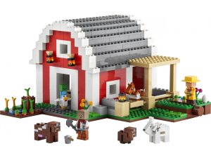LEGO Minecraft 21187 - Die rote Scheune - Produktbild 01