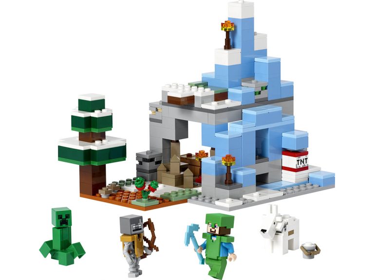 LEGO Minecraft 21243 - Die Vereisten Gipfel - Produktbild 01