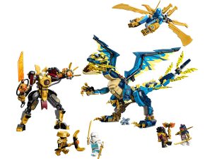 LEGO NINJAGO 71796 - Kaiserliches Mech-Duell gegen den Elementardrachen - Produktbild 01