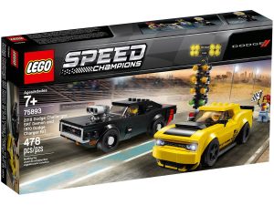 LEGO Speed Champions 75893 - 2018 Dodge Challenger SRT Demon und 1970 Dodge Charger R/T - Produktbild 05