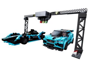 LEGO Speed Champions 76898 - Formula E Panasonic Jaguar Racing GEN2 car & Jaguar I-PACE eTROPHY - Produktbild 01