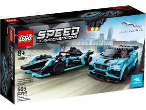 LEGO Speed Champions 76898 - Formula E Panasonic Jaguar Racing GEN2 car & Jaguar I-PACE eTROPHY - Produktbild 05