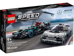 LEGO Speed Champions 76909 - Mercedes-AMG F1 W12 E Performance & Mercedes-AMG Project One - Produktbild 05