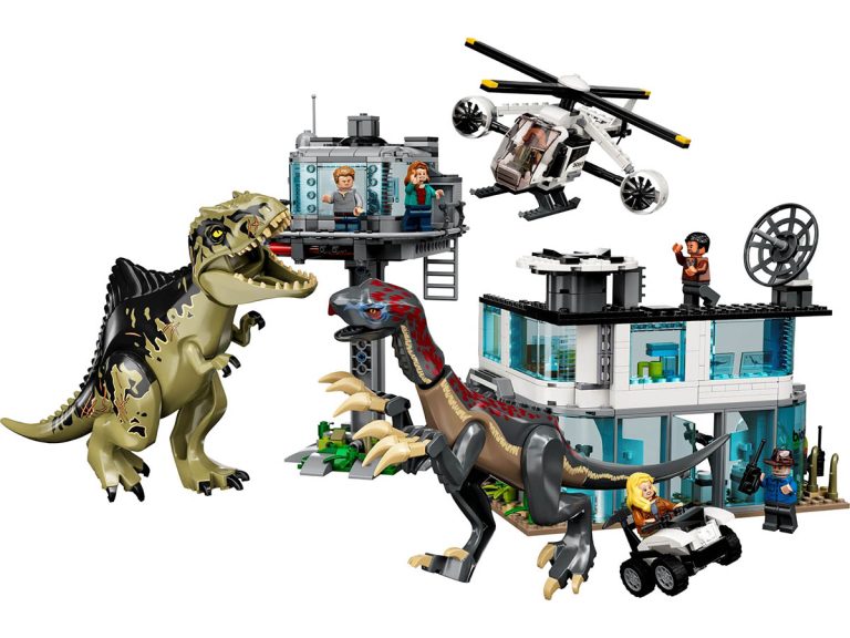 LEGO Jurassic World 76949 - Giganotosaurus & Therizinosaurus Angriff - Produktbild 01