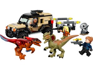 LEGO Jurassic World 76951 - Pyroraptor & Dilophosaurus Transport - Produktbild 01