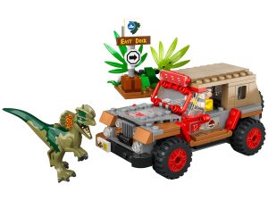 LEGO Jurassic World 76958 - Hinterhalt des Dilophosaurus - Produktbild 01