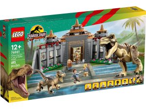 LEGO Jurassic World 76961 - Angriff des T. rex und des Raptors aufs Besucherzentrum - Produktbild 05